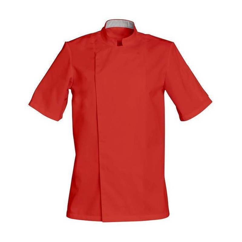 Veste cuisine mixte manches courtes - COOKIE - 10 couleurs