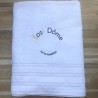 Serviette de douche personnalisée pour hôtel et spa - Comptoir TExtile