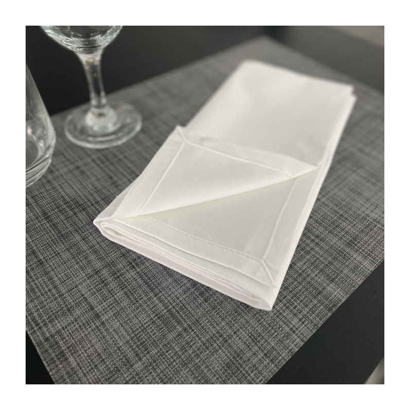 Serviette de table coton restaurant - CHAILLOT - 210 gr/m²