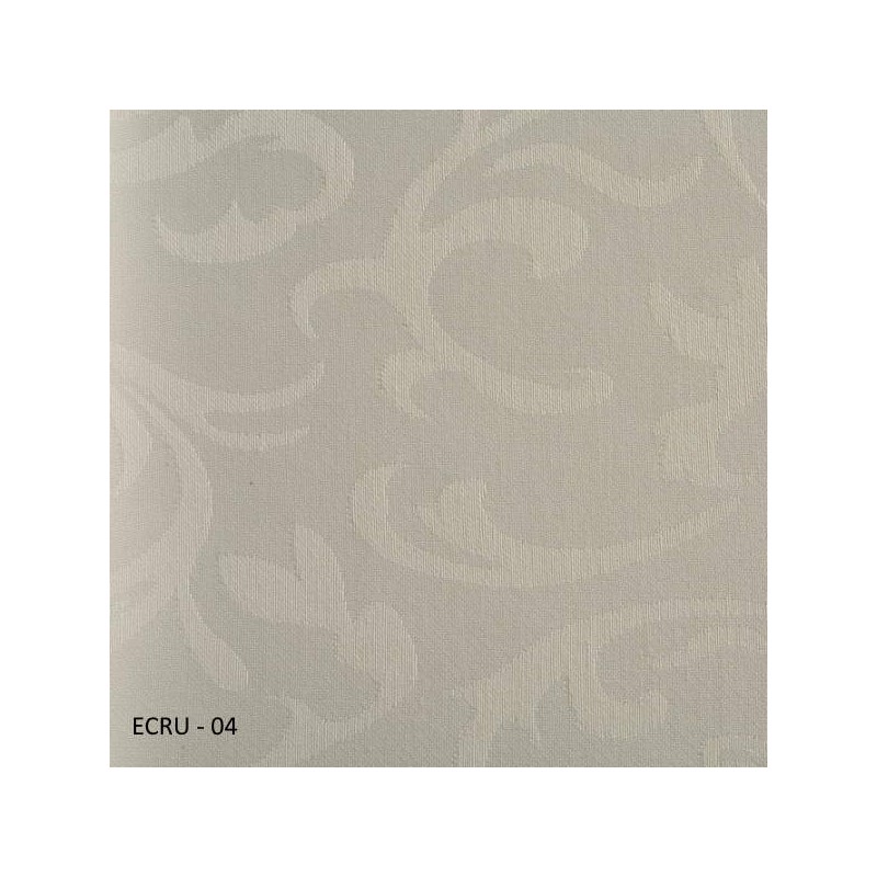 Nappe en polyester damassé floral - IPANEMA - 230 gr/m²