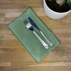 Serviettes de table professionnelle couleur - SATEN POLYCOTON - 250 gr/m²