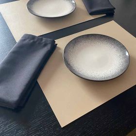 Set de Table pour restaurant en cuir lisse - LEATHER