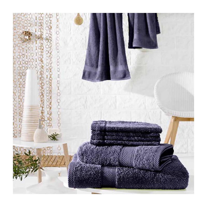 Linge de bain professionnel couleur pour hôtel et gite - STEPHANIE - 540 gr/m²