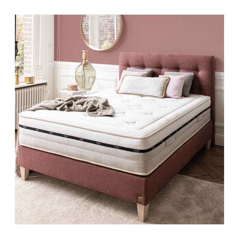 Matelas haut de gamme hybride mousse et ressorts - LISE - 30cm