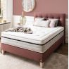 Matelas haut de gamme hybride mousse et ressorts - LISE - 30cm