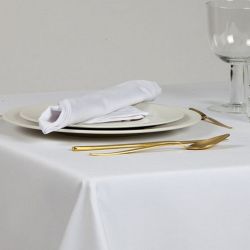 nappe-restaurant-coton-blanc