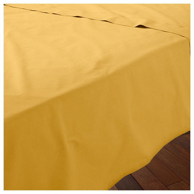 Drap plat percale de couleur - VERDON