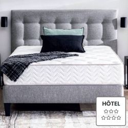 Matelas pour hôtel 3 et 4 étoiles - CHARLYNE - ressorts ensachés 26 cm